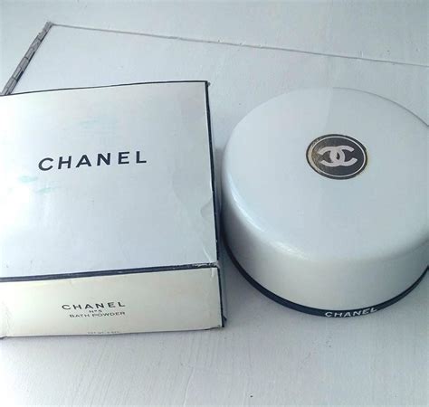 vintage chanel powder puff|Vintage Chanel No5 Powder & Puff NIB .